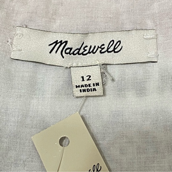 Madewell Jacquard Mini Skirt Aztec Eyelet Southwestern Stripe NWT Size 12 - Picture 6 of 9